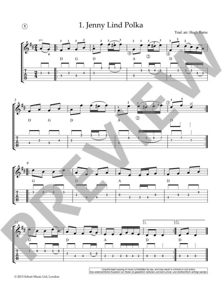 English Folk Tunes for Guitar